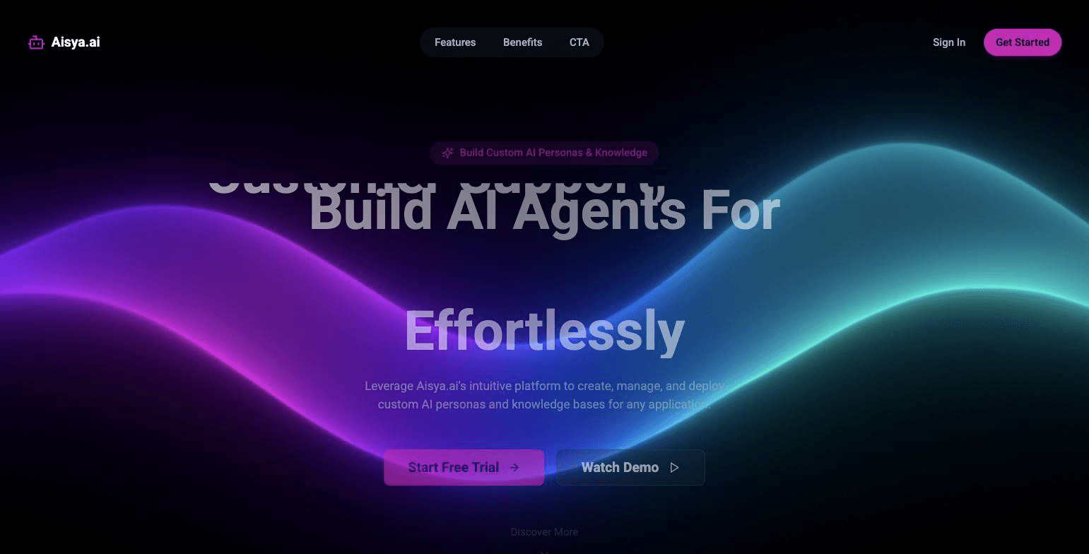 Aisya.ai — AI customer service agent builder